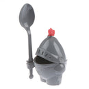 Knight Egg Cup Holder Storage Rack With Spoon Detachable Soldier Egg Holder BX