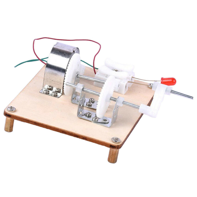 Science Experiment DIY Kits Hand Crank Generator  for Kids Educational Toys