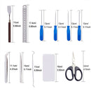 13 Precision Craft Vinyl Weeding Tool Hobby Basic Vinyl Kit for Cricut Lettering