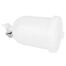 Spray-Gun Pot, 400Ml Plastic Side Feed Plastic Paint Cup Paint Spray-Gun Cu