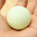 Luminous Quartz Glow In The Dark Stone Sphere Ball Stand Crystal Green 35mm T3J9