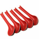 6PCS New Household Plastic Spoons With Long Handles Crocheted Noodle Soup Sp Gn