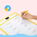 10Pcs Dry Erase File Folder Document Bag For Reusable Writing And Wiping Bags