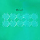 10-pack Round Clear Plant Pot Saucer Drip Water Trays Plate 15cm Recyclable