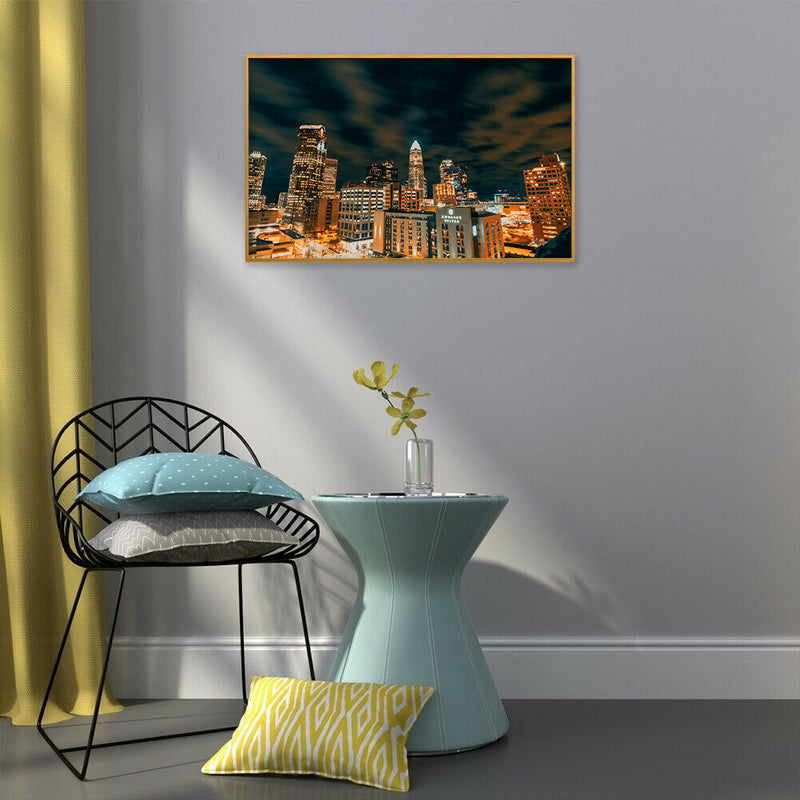 1000 Pieces Lighting City Paper Jigsaw Puzzles Assembling Picture 75 X 50cm