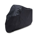 Every season Motorcycle Cover Waterproof Dustproof Protective Cover (Black,