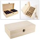 25 Wooden Slots Aromatherapy Essential Oil Storage Box