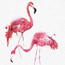 Unframed Modern Art Canvas Oil Painting Nordic Pink Flamingo Print Decor S