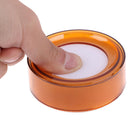 2X Plastic Round Case Finger Wet Sponge Damper for Casher Count Money OZ