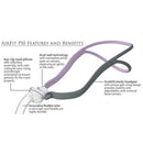 Pink Headgear Full Replacement Part CPAP Head Band for AirFit P10 Nasal Pill Bj