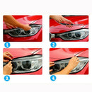 2X Carbon Fiber Headlight Eyebrow Eyelid Cover Trims for BMW E90 E91 05-12 Z8J6