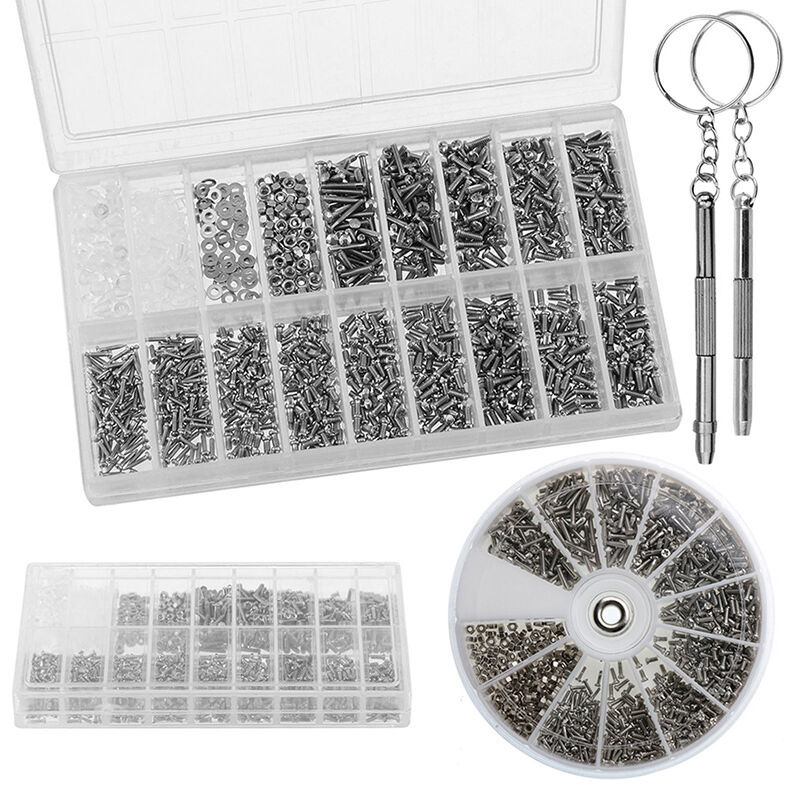 1000x Micro Glasses Sunglass Watch Spectacles Screw Nut Screwdriver Repair