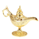 Golden Oil Magic Lamp Arabian Light Wishing Pot Fancy Dress Props Home decor