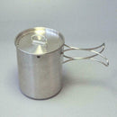 701-800ml Stainless Steel Camping Cookware Cup Pot Camping New Cup Outdoor F4A6