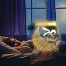 Boy LED Fairy String Light Hanging Wall Lamp Wedding Party Window Decor