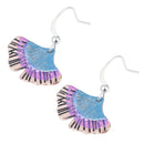 Unique Ginkgo Biloba Plant Leaf Drop Earring For Women Earrings Party Jewelry