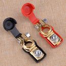 12V Auto Car Battery Terminal Clamp Clips Connector Positive Negative Adjustable