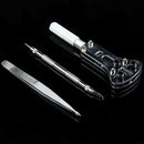 13PCS Watch Link Opener Repair Remover Case Tool Kit Set Pin Screwdriver A