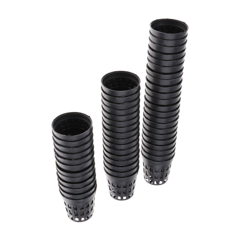 100pcs Reusable Durable Aquatic Plant Basket Water Grass Cultivate Cups M