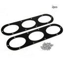 2X Aluminum Universal Car Rear Bumper Race Air Diversion Diffuser Panel jhy GGJ