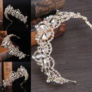 Bridal Princess Crystal Rhinestone Hair Headband Crown Wedding Comb Tiara Prom#