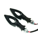 2pcs Triangle Amber LED Front/Rear Turn Signal Blinker Lights For Moto R OGO