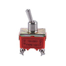 1pcs 250V 25A Waterproof ON AND OFF 4 Screw Terminal DPST Lock Lever Switch N7N3