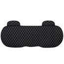 Black&White Car Seat Cover Cushions PU Leather For Interior Accessories F6V H0J2
