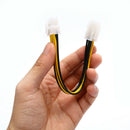 4-Pin to 8-Pin ATX Motherboard CPU Power Supply Adapter Converter CableB.kz