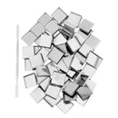 100 Makeup Pans Empty Eyeshdow Blush Powder Comestics DIY Palette Square Set