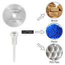 32pcs Circular Saw Blade Cut-Off Grinding Wheel Diamond Metal Cutting Discs