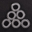 6pcs Clear Elastic Rubber Hair Ties Hairband Rubber Rope HairBand