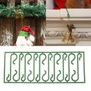 100pcs S Shaped Hook Xmas Plastic Hanging Hooks Hangers For Christmas