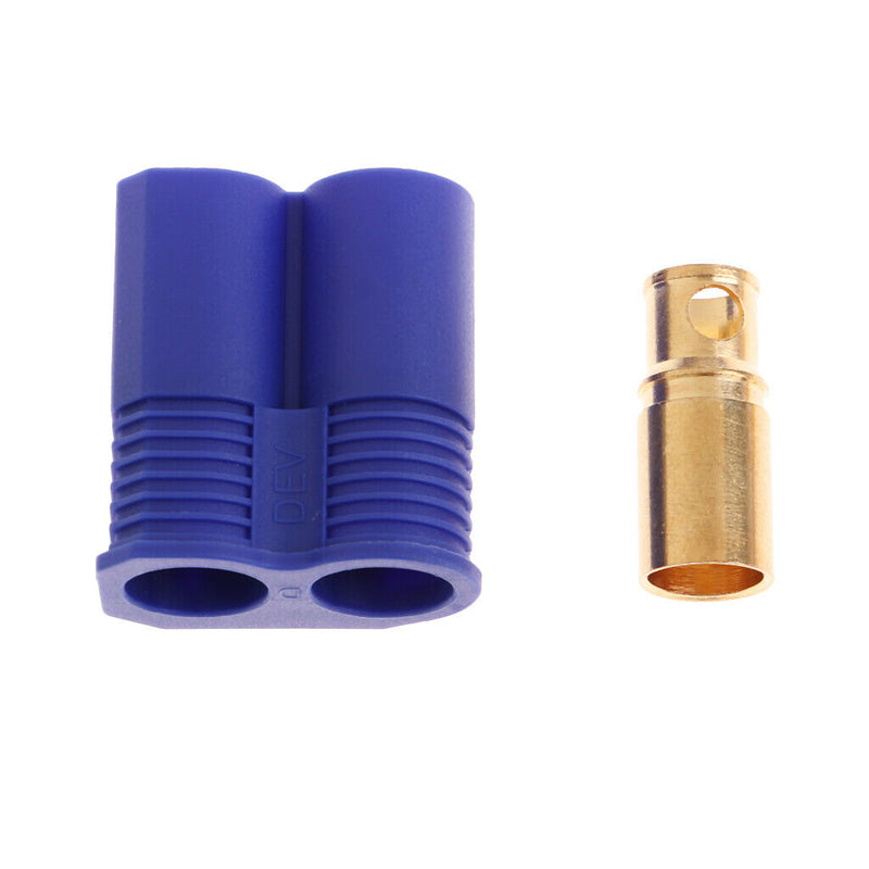 5Set RC Airplane Battery Charger Cable EC8 Male Female Connector Banana Plug