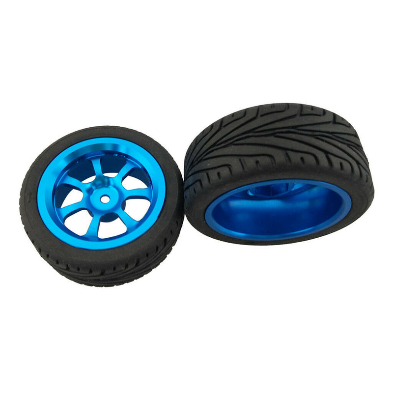 4pcs Alloy Rims Tires RC Car Wheel Tyre for 1/18 WLToys A959-b A969-b A979-b