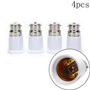 4x B22 to E27 Socket Light Bulb Lamp Holder Adapter Plug Extender Lampholder JR