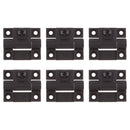 6Pcs Adjustable Hinge 4Holes Replace for Southco