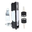 Stainless Steel Compression Latch Replacement with Keys Flush Lever Lock