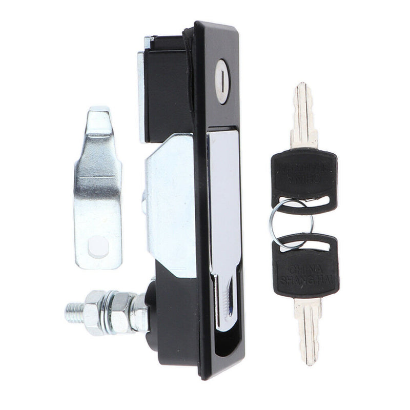 Stainless Steel Compression Latch Replacement with Keys Flush Lever Lock