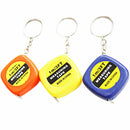 1pcs Easy Retractable Ruler Tape Measure mini Portable Pull Ruler Keychain 3c