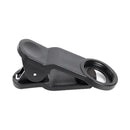 5 in 1 Wide Angle Macro Fisheye 2X Lens Polarizer Mobile Phone Set (Black) A