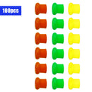 O-shaped Rubber Luminous Fishing Rod 100pcs Protective Cover Anti-slip Wrap Ring