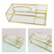 Rectangular Clear Glass Paper Tissue Box Decorative Glass Napkin Storage Box