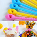 10 pieces pack 100% food grade Silicone Bag Ties-Cable Management Zip Tie TIQ