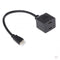 2Pack Fast Speed HDMI Male to 2X HDMI Female Y Splitter Switch Adapter Cable