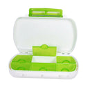 Portable 6 Ss Mini Cross Medicine Drug Box Case Organizer For Travel