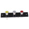 3 way RCA terminal wall panel plate input phono chassis socket audio adap JR