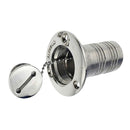 38mm Marine Boat Waste Fuel Tank Deck Fill Filler & Key Stainless Steel