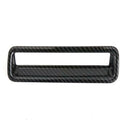 Carbon Fiber Color Front Head Light Headlamp Switches Button Cover Trim 1Pc