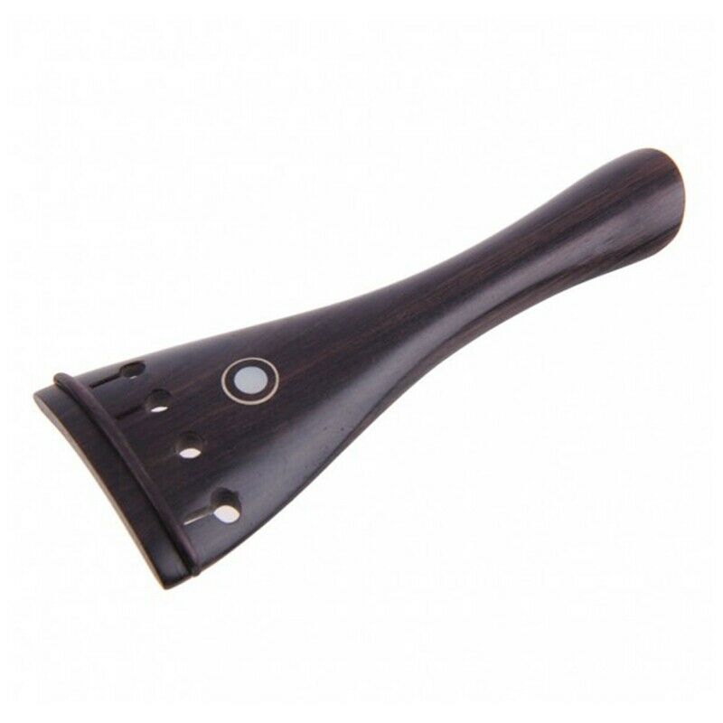 4/4 Ebony Violin Parts Tailpiece Pegs Chinrest Maple Bridge Set